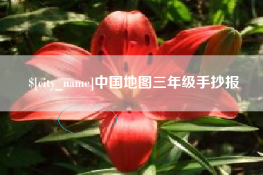 阳谷中国地图三年级手抄报