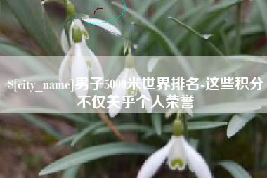 阳谷男子5000米世界排名-这些积分不仅关乎个人荣誉