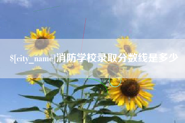 阳谷消防学校录取分数线是多少
