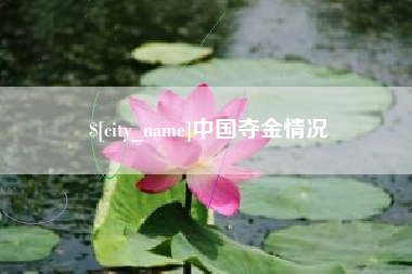 阳谷中国夺金情况