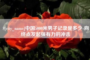 阳谷中国5000米男子记录是多少-向终点发起强有力的冲击
