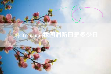 阳谷我国消防日是多少日