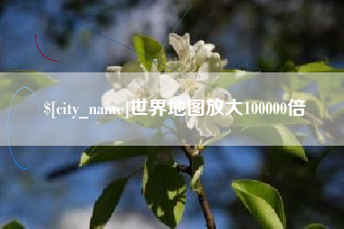 阳谷世界地图放大100000倍