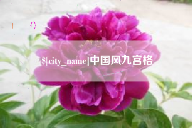 阳谷中国风九宫格
