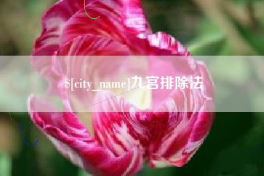 阳谷九宫排除法