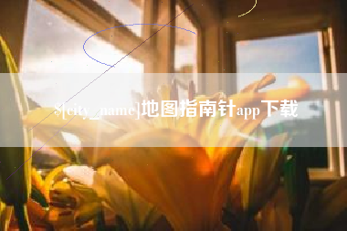 阳谷地图指南针app下载
