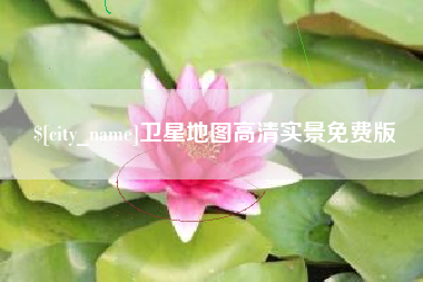阳谷卫星地图高清实景免费版