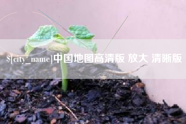 阳谷中国地图高清版 放大 清晰版