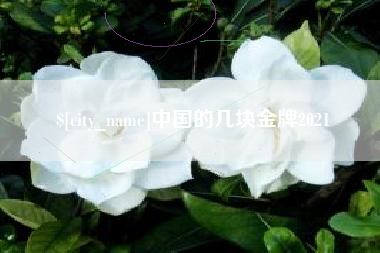 阳谷中国的几块金牌2021