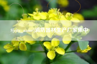 阳谷消防器材生产厂家集中