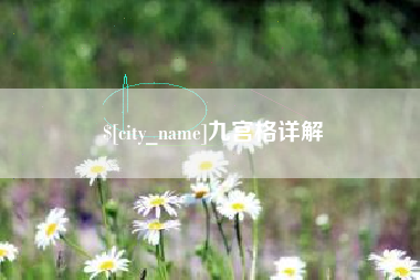 阳谷九宫格详解